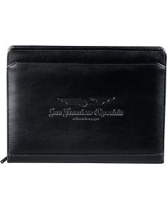 Manchester Zippered Padfolio with FSC&#174; Mix Paper