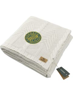 tentree Organic Cotton Cable Blanket