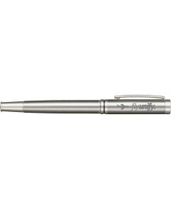 Recycled Stainless Steel Rollerball Pen