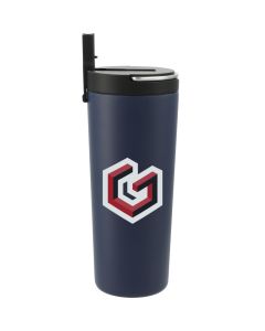 Thor Copper Insulated Tumbler 24oz Flip Straw Lid