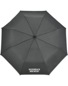 48&quot; RPET Umbrella w/ Reflective Trim