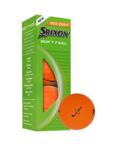 Srixon Soft Feel BRITE Golf Balls - 3 Pack