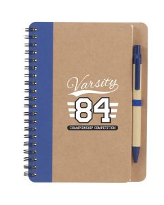 5&quot; x 7&quot; Eco Spiral Notebook with Pen