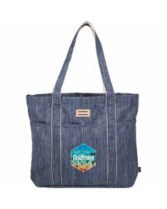 The Goods Navy Heather Carry All Tote