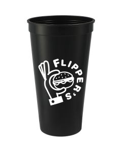 Solid 24oz Recycled Stadium Cup