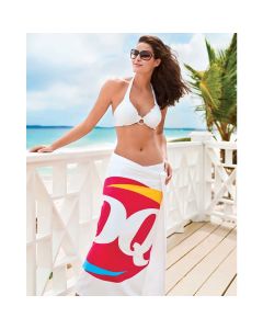 Superior Weight White Beach Towel