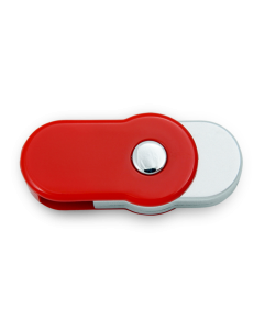 Winfield Rounded Red Swivel USB Flash Drive