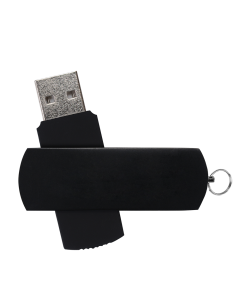 Montgomery Black Sleek Swivel USB - Simports