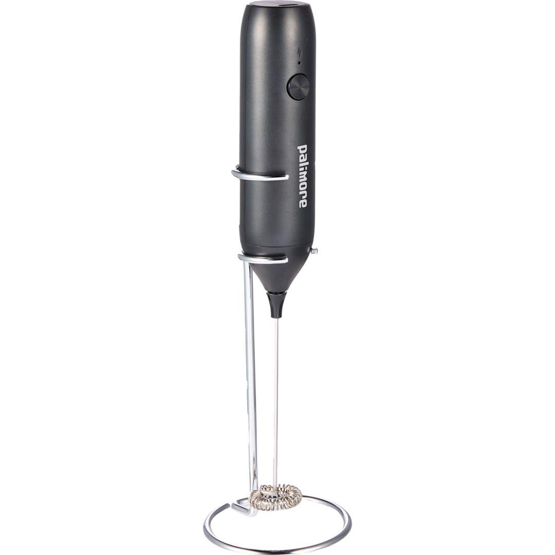 Rechargeable Handheld Milk Frother with Stand