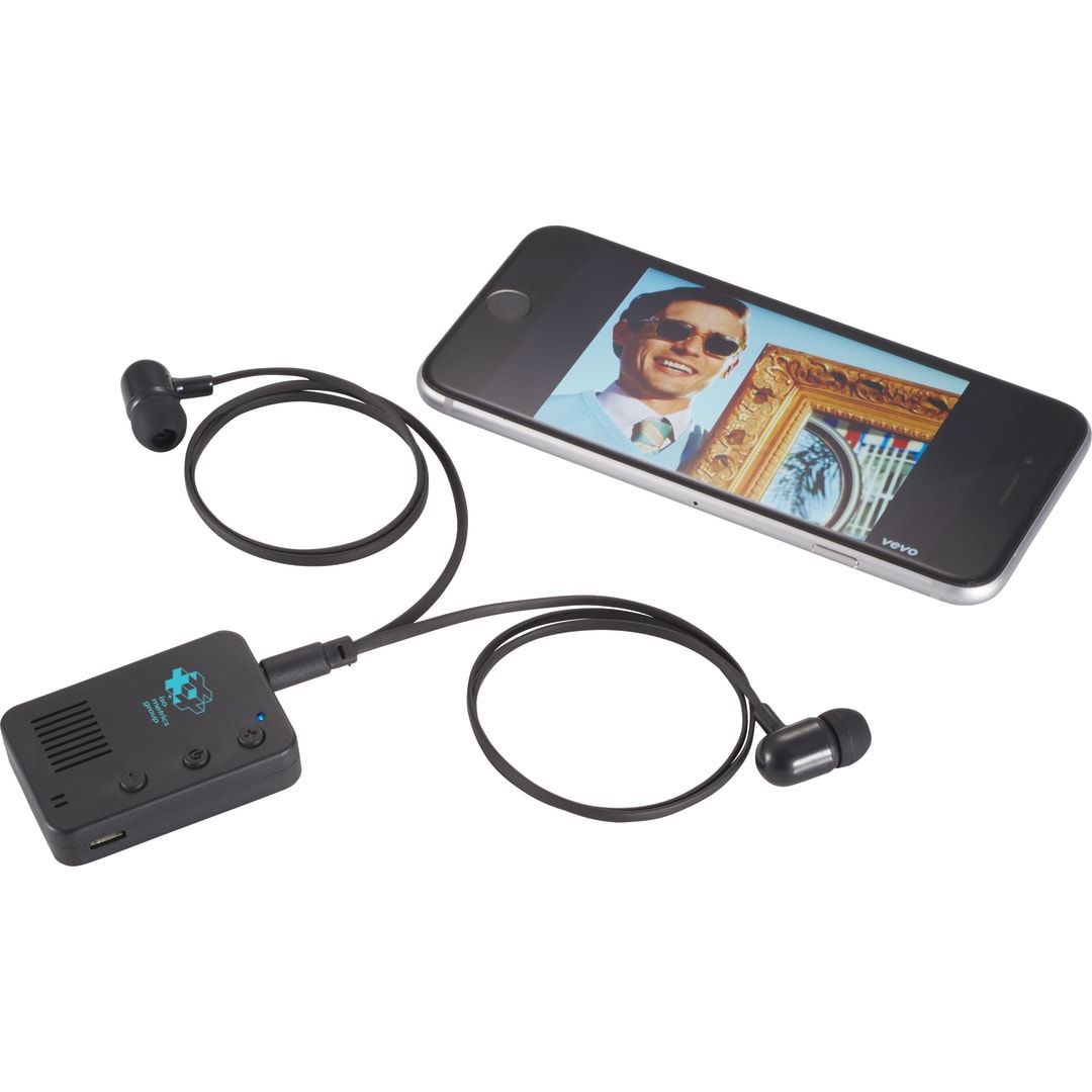 Bluetooth Receiver Speaker and Earbuds