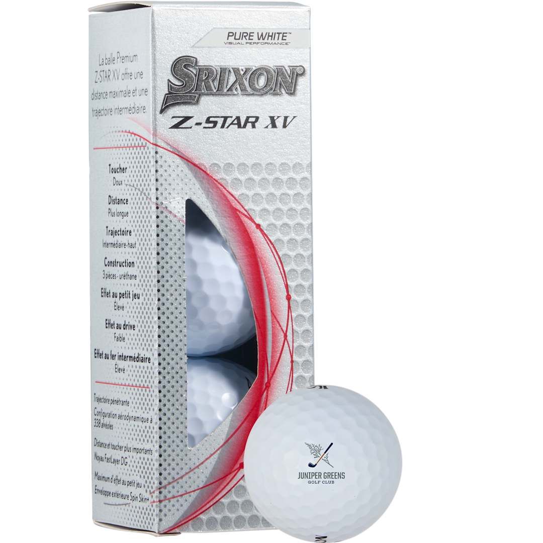 Srixon Z-STAR XV Golf Balls - 3 Pack