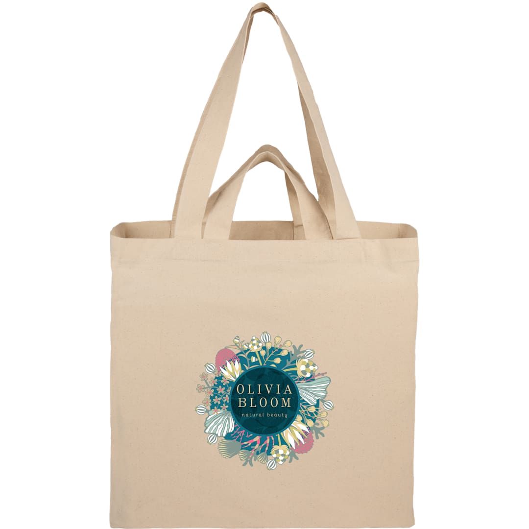 Organic 6oz Cotton Dual Carry Tote