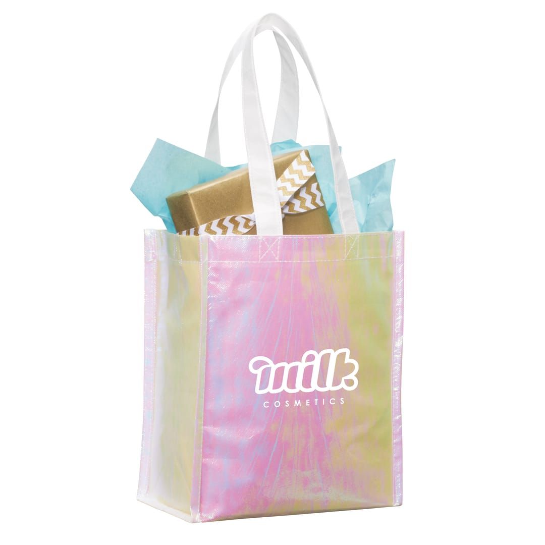 Iridescent Non-Woven Gift Tote