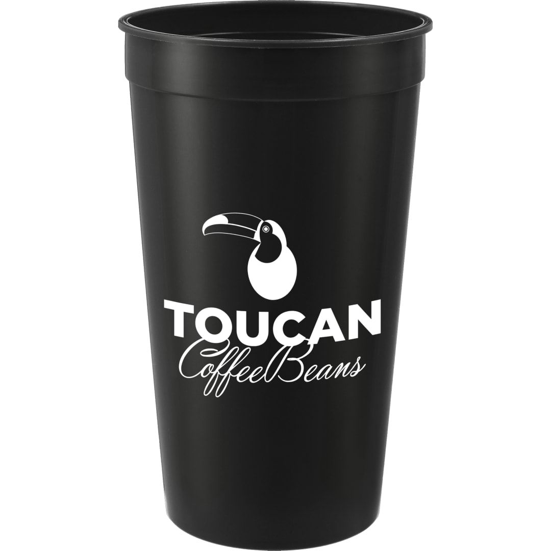 Solid 32oz Recycled Stadium Cup