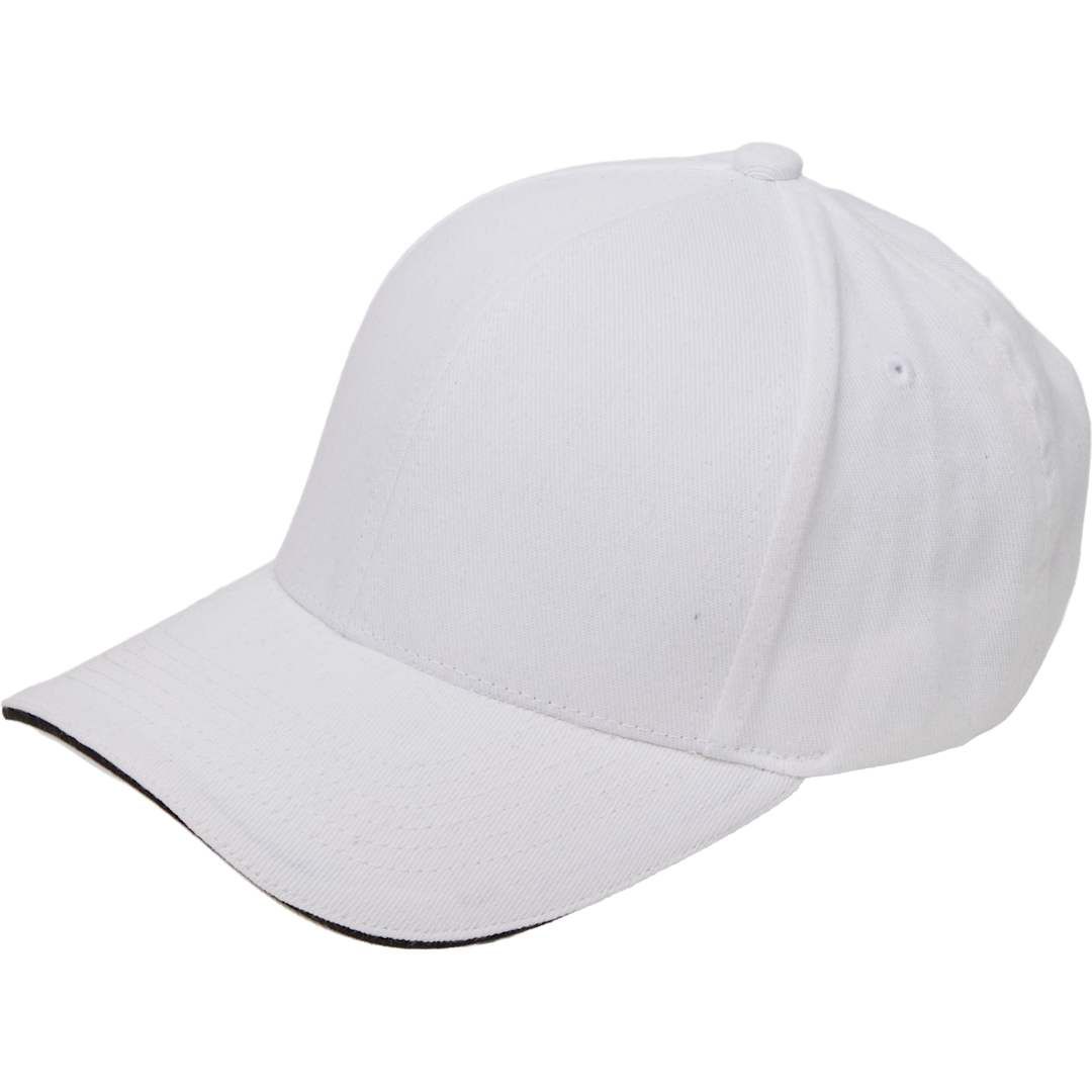 Recycled Cotton Twill 6 Panel Split Peak Ballcap