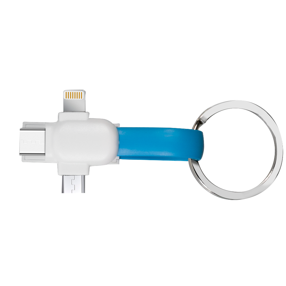 Arleta 3-in-1 Magnetic Key Ring and Charging Cable
