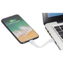 Patch Phone Stand with 2-in-1 Cable