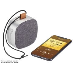 Tahoe Metal & Fabric Waterproof Bluetooth Speaker