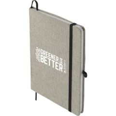 5" x 7" FSC Mix Recycled Cotton Bound Notebook