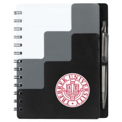 5" x 7" Recycled Pace Spiral Notebook w Pen
