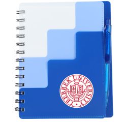 5" x 7" Recycled Pace Spiral Notebook w Pen