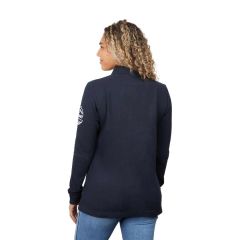 PALO Long Sleeve 100% Cotton Pique Polo - Women's