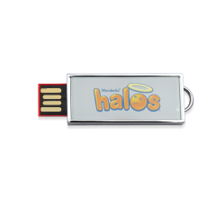 Alma Retractable Metal USB Flash Drive
